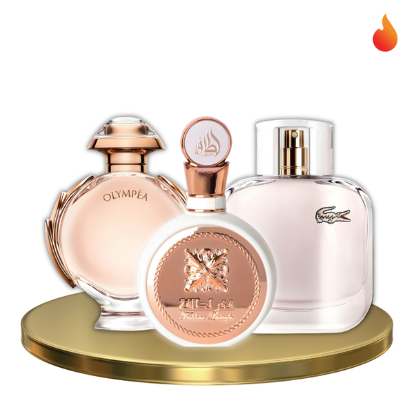 Fakhar Rose + Olympéa + Lacoste Pour Elle