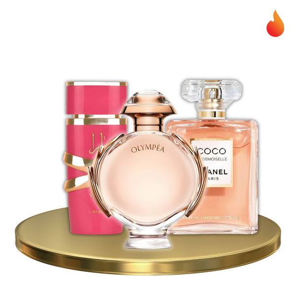 Lattafa Yara Candy+ Olympéa + Coco Chanel Mademoiselle